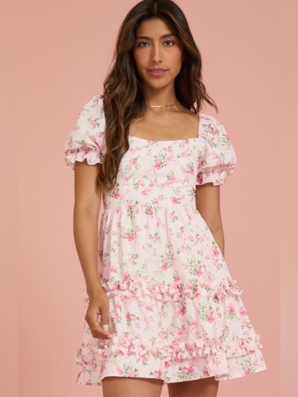 Women’s Altar’d State Kelly Ruffle Tiered Dress - size XS